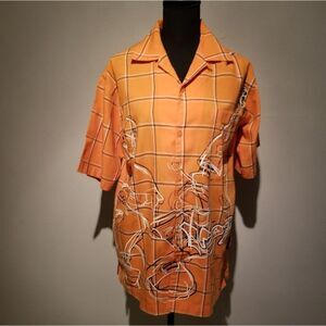 IMPAQ USA HIP HOP GRAPHICS SHIRT 2000S b30
